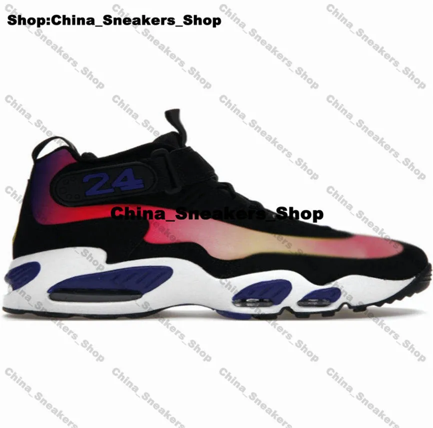 Mens Trainers Size 12 Air Griffey Max 1 Basketball Shoes Sneakers Eur 46 Women Us 12 Us12 Designer Big Size Purple Venom Safari Cool Grey Photo Blue