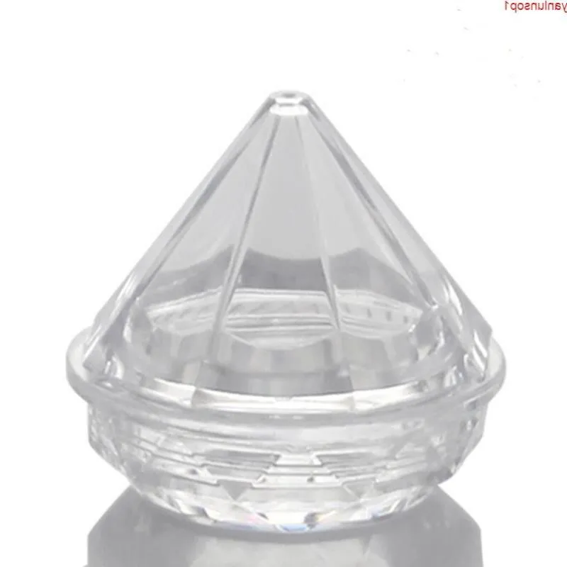 5G Clear Diamond Shape Cream Jar Wysoka jakość przenośna podróże do makijażu pojemnik na butelkę hurtowy LX6466SHIPPING APBIR