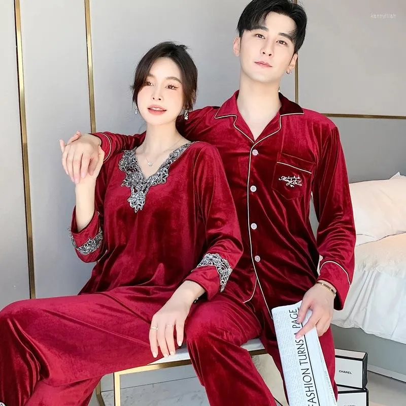 Womens Modal Sleep Set In Long Sleeve Pajamas Suit With Pocket For