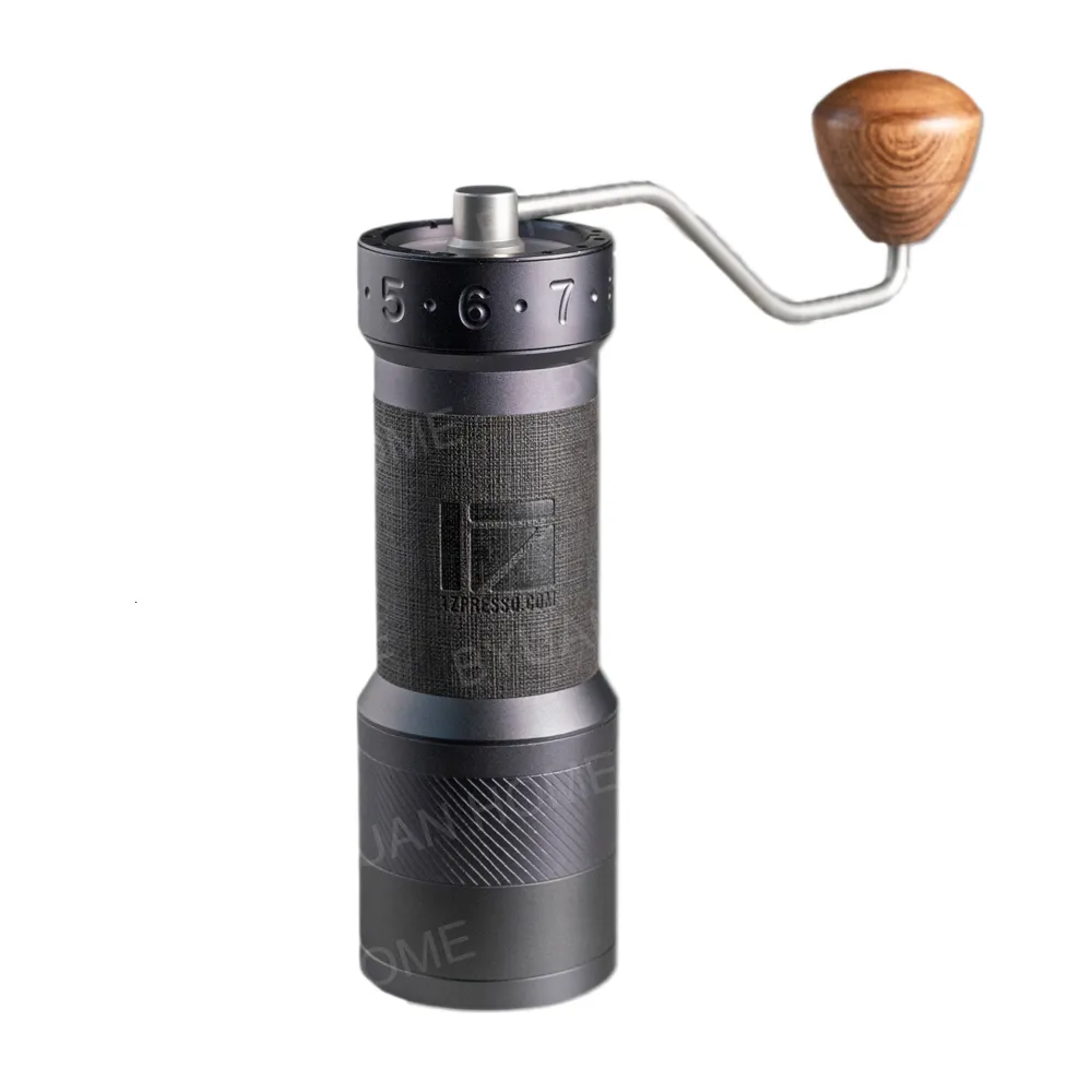 Super Cool Dark Black Portable Handheld Coffee Grinder 1zpresso K 