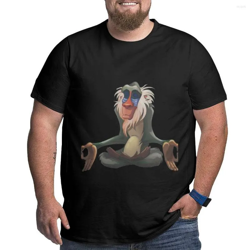 Herrpolos rafiki t-shirt stora höga tees plus storlek 4xl 5xl 6xl toppar anime djurtryck skjorta för pojkemän t-skjortor