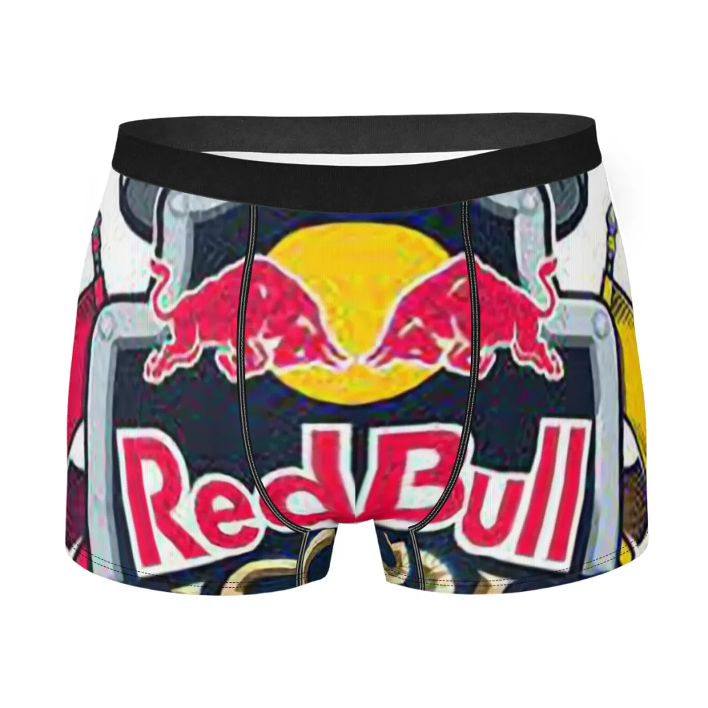 Underpants Red Double-Bull Badge Underpants Breathbale Panties Male  Underwear Sexy Shorts Boxer Briefs 230615