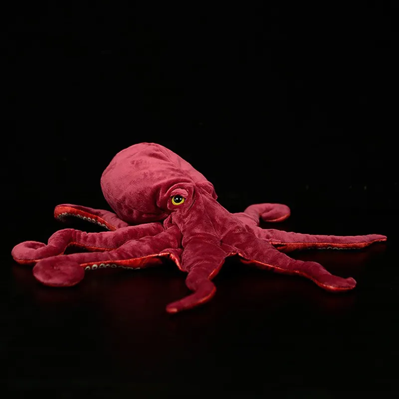 Plush Dolls Soft Octopus Stuffed Toy Lifelike Sea Animal Octopuses Plush Toys Christmas Gifts For Children Boys Girls 230614