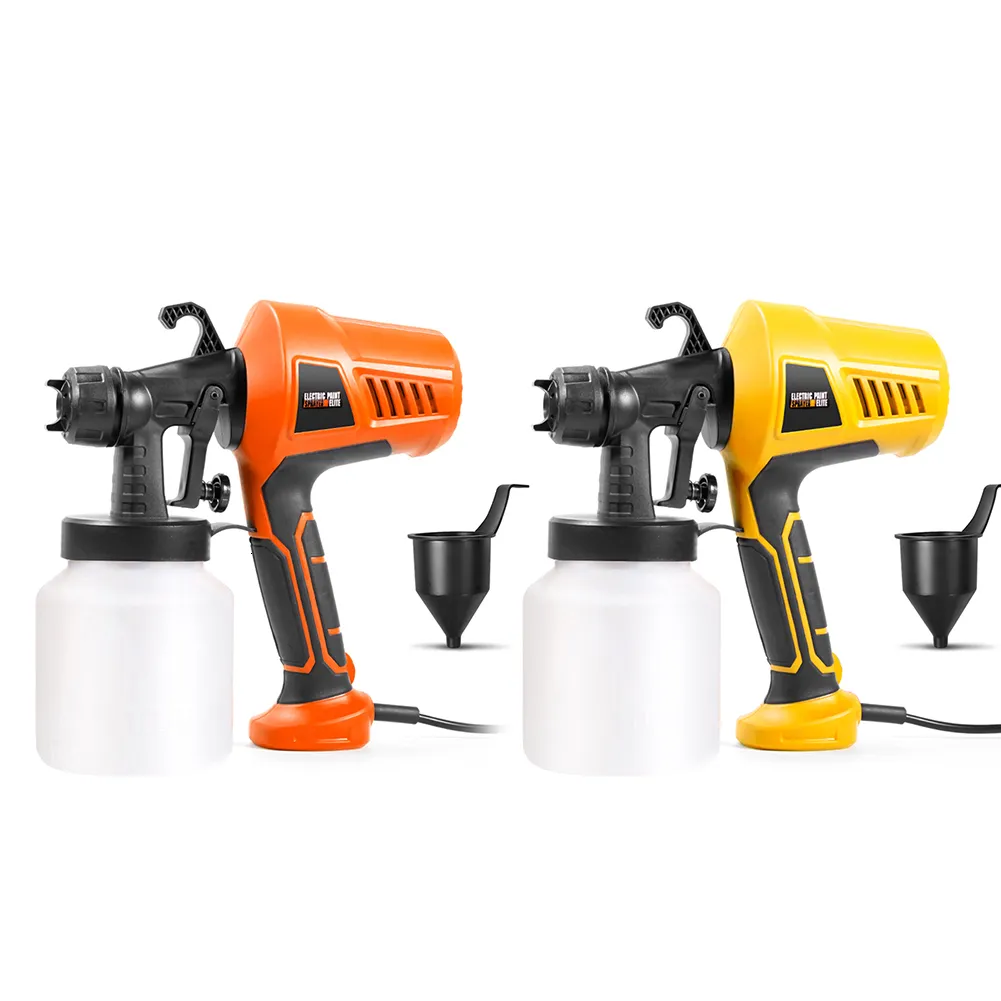 High Pressure 500W Electric Wagner Electric Spray Gun With Flow Control