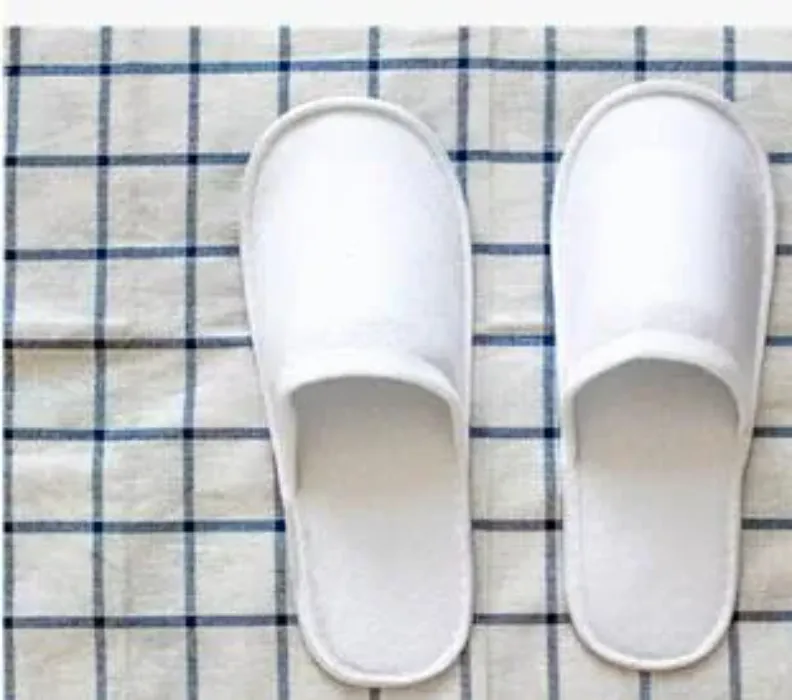 Hot sale New Cheap sell wholesale Disposable Slippers White Hotel Babouche Travel Beach Guesthouse 