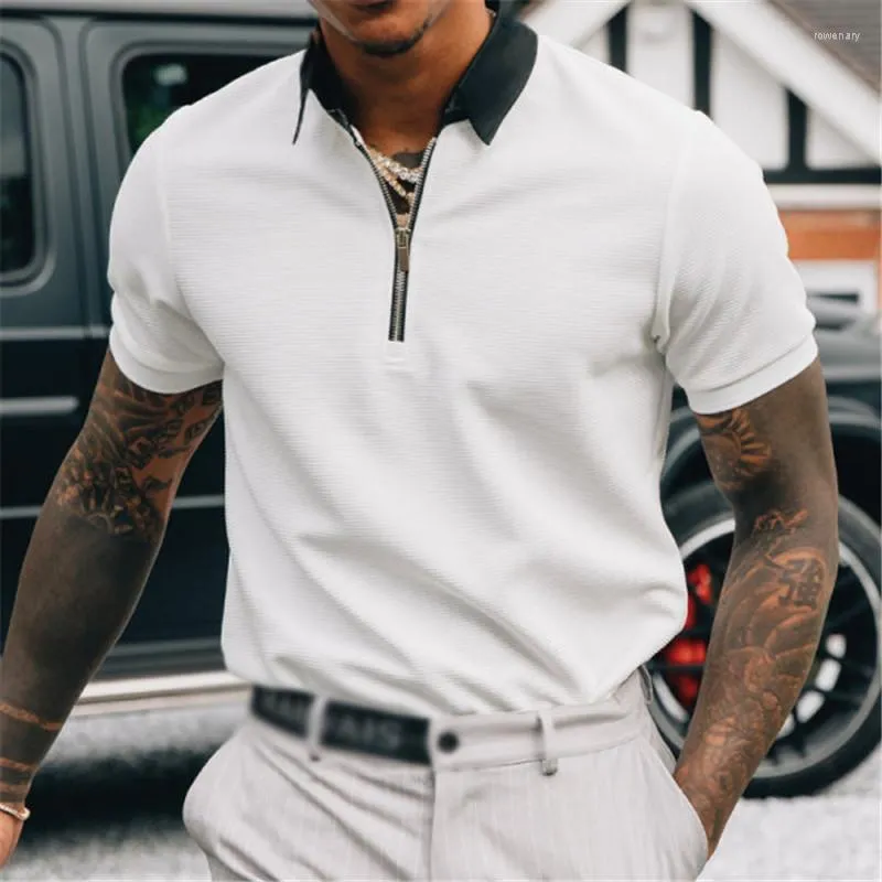 Mens Polos Men Casual Summer And Shirt Polo Masin Solid Shirts Marca Man De Manga Corta Ropa S 3xl S De 26 35 DHgate