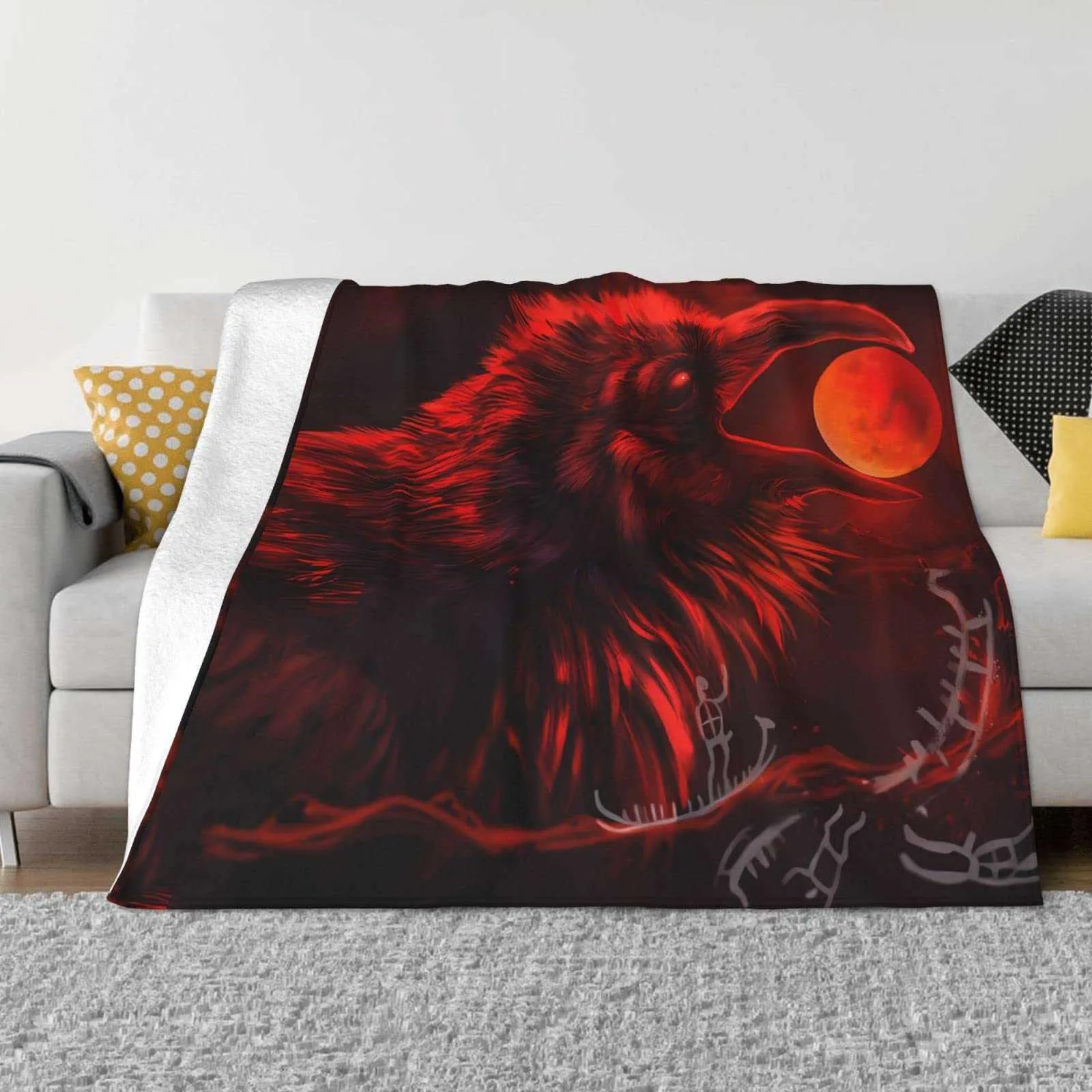 King size wolf fleece blanket hotsell