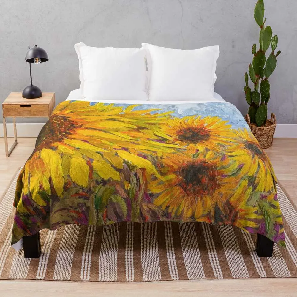 Sunflower blanket online king size