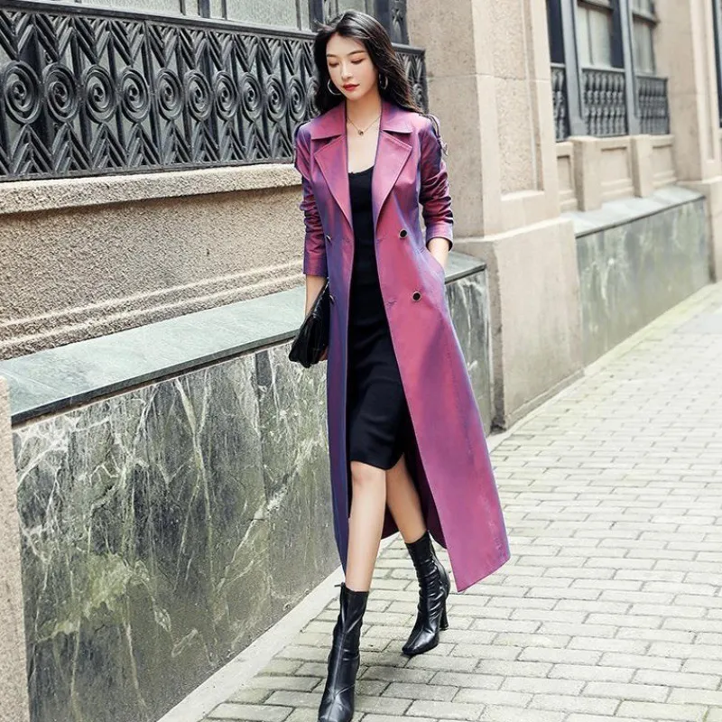 【CITY SHOP】PINK-PURPLE TRENCH COAT CITY SHOP PINK-PURPLE TRENCH COAT