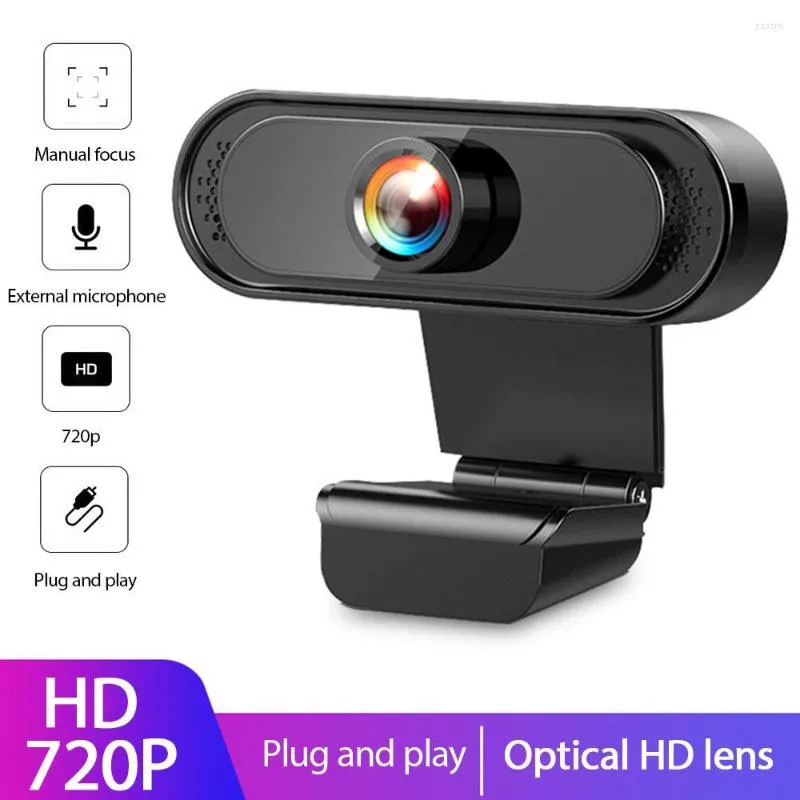 Camcorders USB Camera 720p Hög Precision No Distorted Definition Quality Home Security Computer DC5V 1A Digital webbkamera