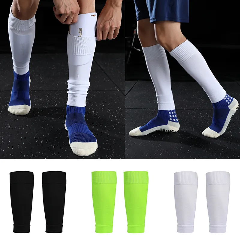 Sports Socks Adult Youth Single-Layer Ben Cover Elastic Football Socks Sports Bottoming Socks Competition Professional Protective Leg Cover 230614