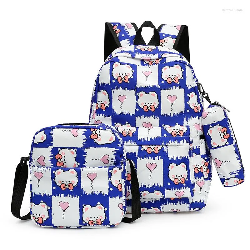 School Bags Japanese College Women Backpack Laptop Kawaii Set Student Backpacks For Teens Girls Bookbags Female