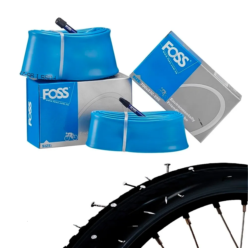 Bike Groupsets FOSS Bicycle Inner Tube Anti Puncture 700x23c25c28c16202426650B29 Inch MTB Interior Tire Mountain Road Camera Tyre 230614