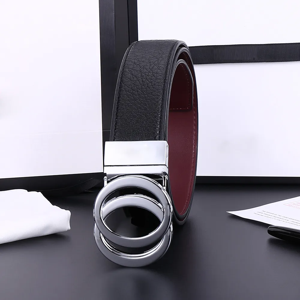 Fashion Classic Men's Designer Belt Women's Casual Men's Letter Glossy Buckle Luxury Belt 8 colors Width 3.8 cm