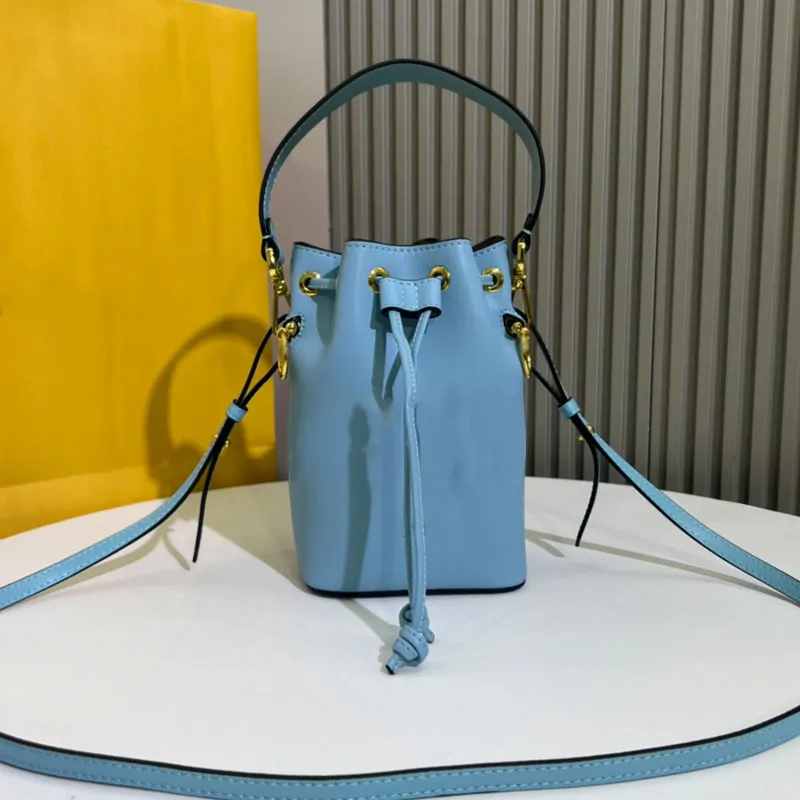 High quality leather totes bag Mini bucket bag Luxury designer bag Womens Wallet Handbag bags inAll Categories draw string handbag Cross body bag shoulder bag