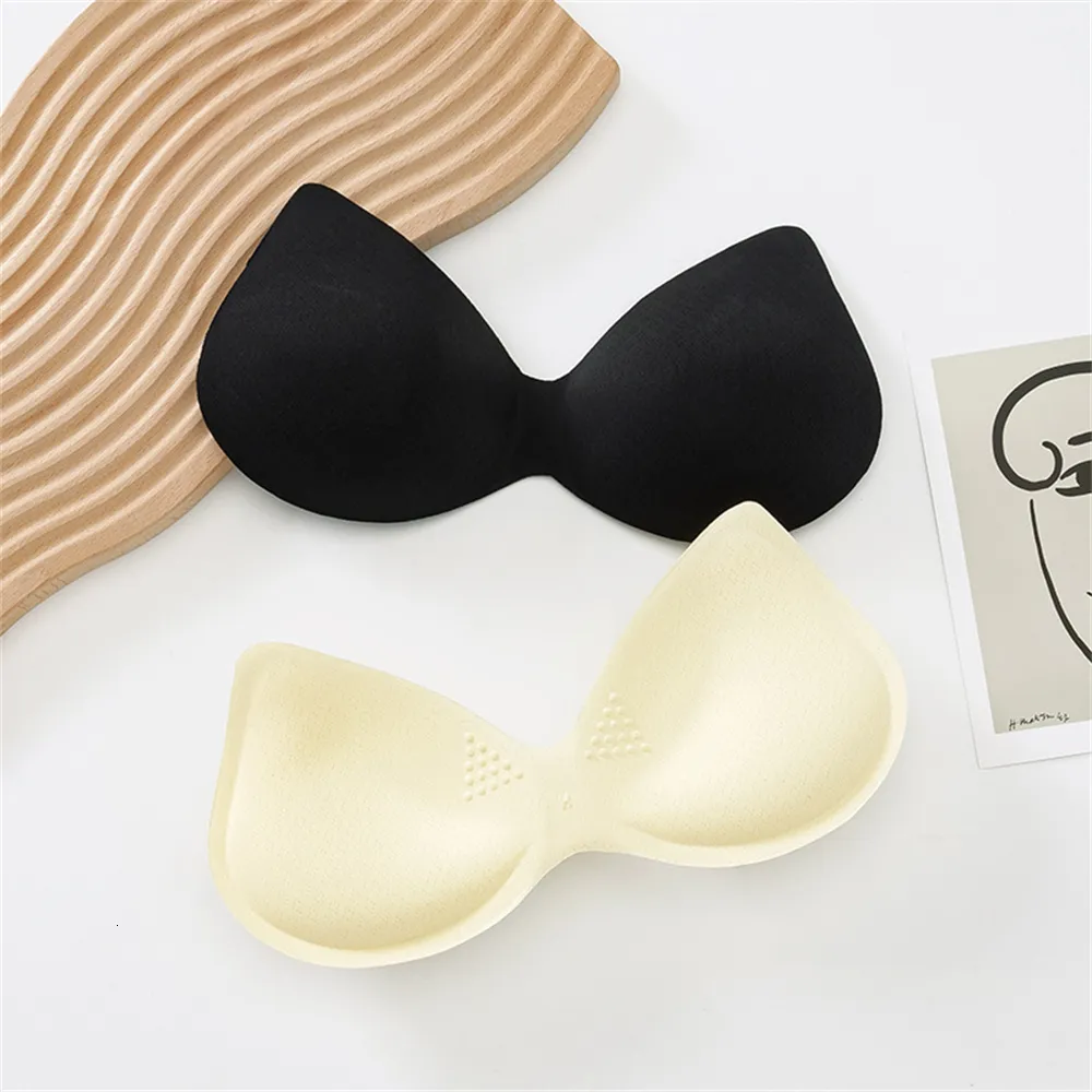 Latex Water Drop Stick On Bra Cups Pads Removable, Breathable, Push Up Cups  Inserts For Womens Swimsuits And Bikinis Set 5cm From Heng04, $9.1