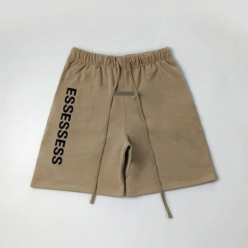 EssentialSclothing Designer Shorts Men Letter Gedrukte sportheren Shorts Shorts Shorts Essentialsshorts Sports Oversize DrawString Knie Lengte Essentals Shorts 515