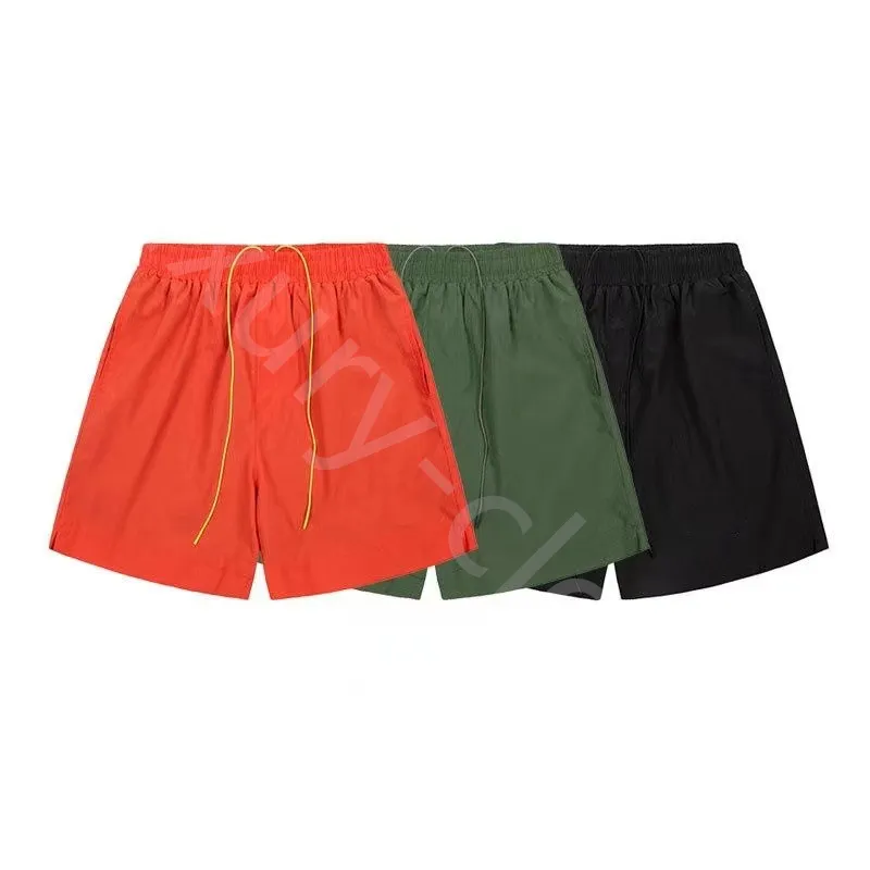 2023 Summer New Fashion Beach Drawstring Shorts broderi Logo Basket Löst shorts Mäns och kvinnor samma avslappnade bekväma ljus lyxiga andningsbara shorts