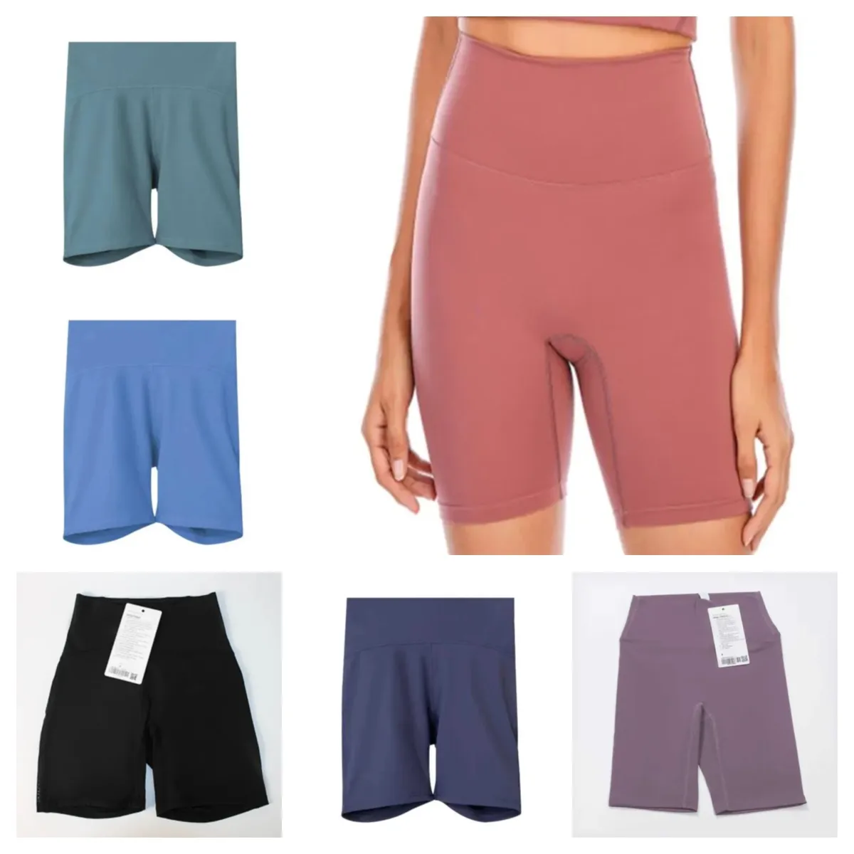 yoga korte broek dames yoga-outfits hoge taille shorts oefening fitnesskleding hardlopen elastische volwassen broek sportkleding dames