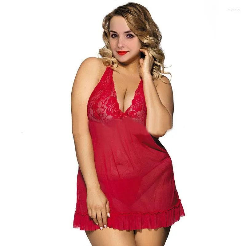 BRAS SETLER Babydolls Kadınlar İçin Seksi Nightwear Büyük Boyut Gecesi Yüksek Kaliteli Dantel iç çamaşırı iç çamaşırı Mini Nuisette Femme Sweatwear