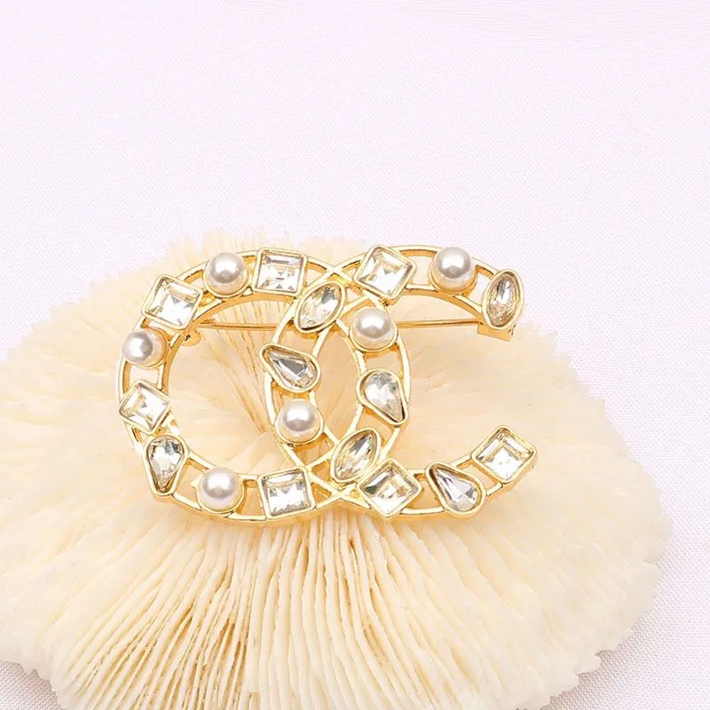Projektanci Pins broszki dla damskiej męskie klasyczne złote luksusowe broszki pin lady marka bambusa tekstury imprezowe listy prezentowe specyfikacje 2304153pe