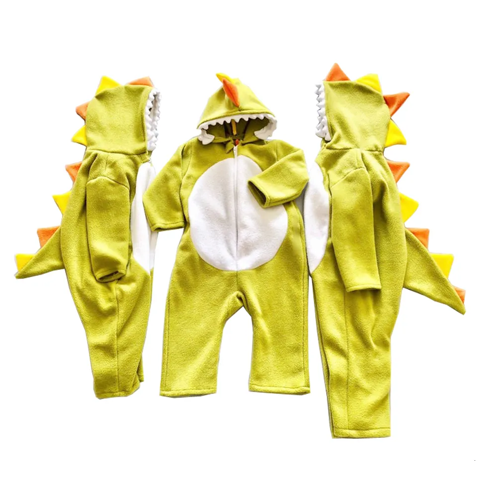 Pijamas De Dinosaurio Mono Con Capucha Para Bebé Niño Mono Niños