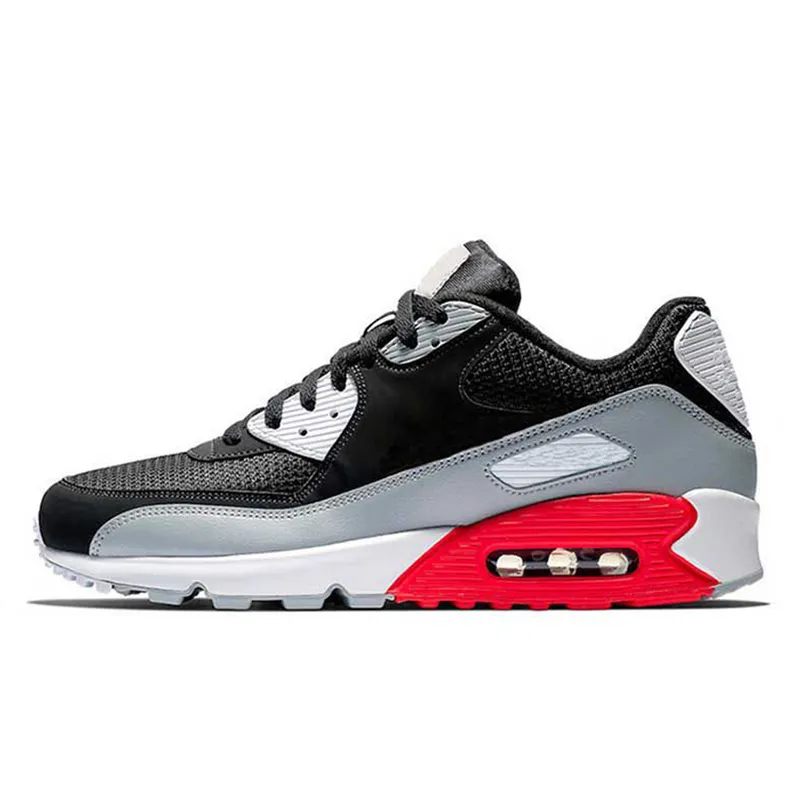 Zapatillas Hombre Nike Air Max 90 Essential Black/ Wolf Grey