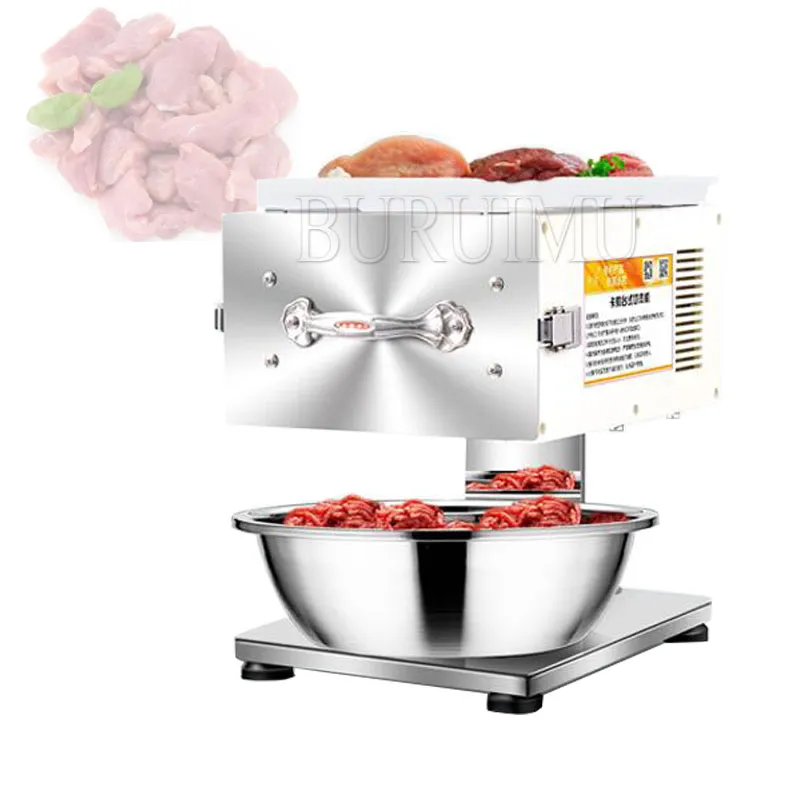 Commercial Meat Slicer & Dicer - Heavy Duty Electric Food Cutter ...
