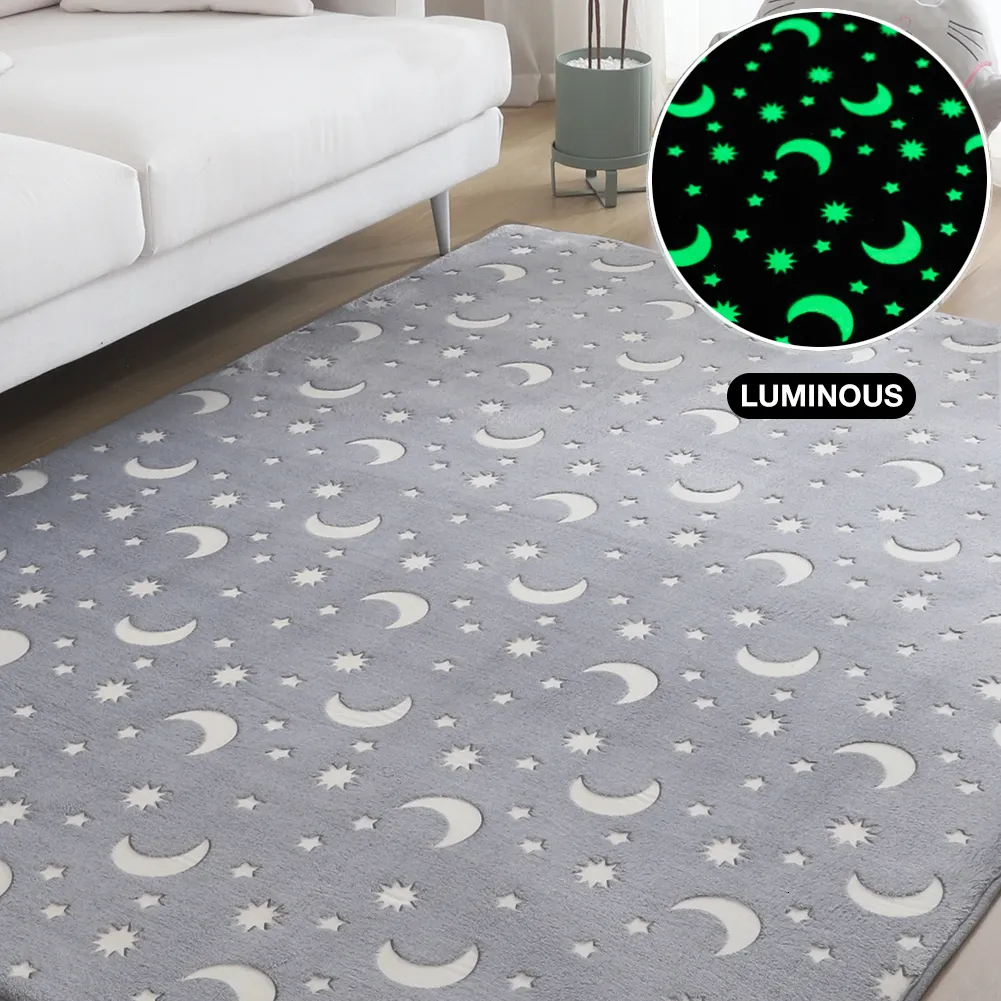 Alfombra gruesa para sala de estar, alfombra de felpa luminosa, cama para niños, alfombras mullidas para el suelo, alfombras para decoración del hogar, sofá, alfombra de terciopelo 230615