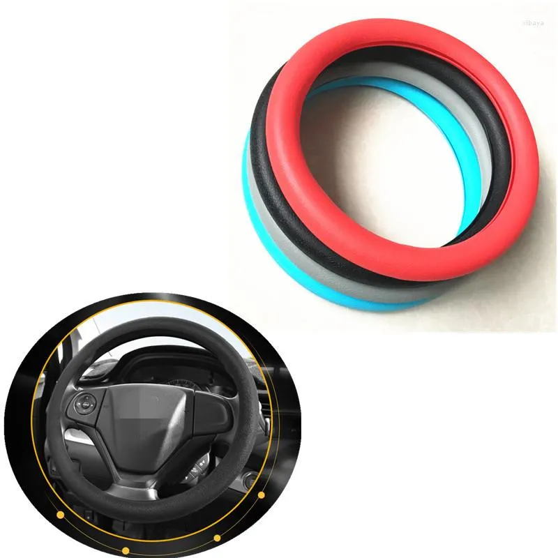 Housses de volant housse en Silicone de style de voiture pour Lifan X60 Cebrium Solano Celliya Smily Geely X7 EC7