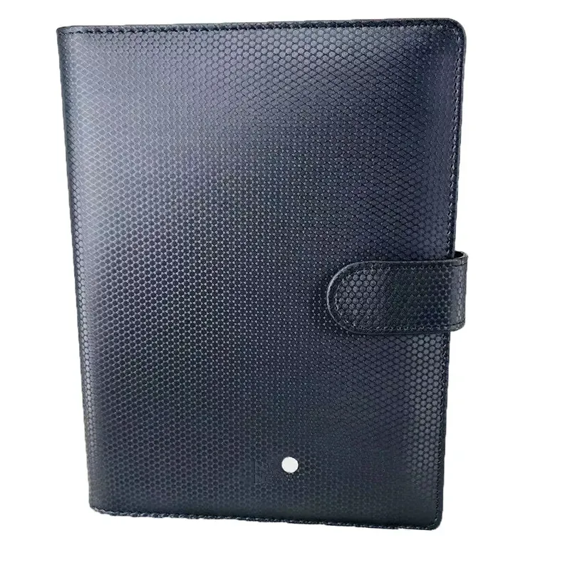 Luksusowy projektant Notepad luźne liść czarny dwustronny notebook flip flip notebook a5 notatniki 100 stron najlepsze prezenty biznesowe