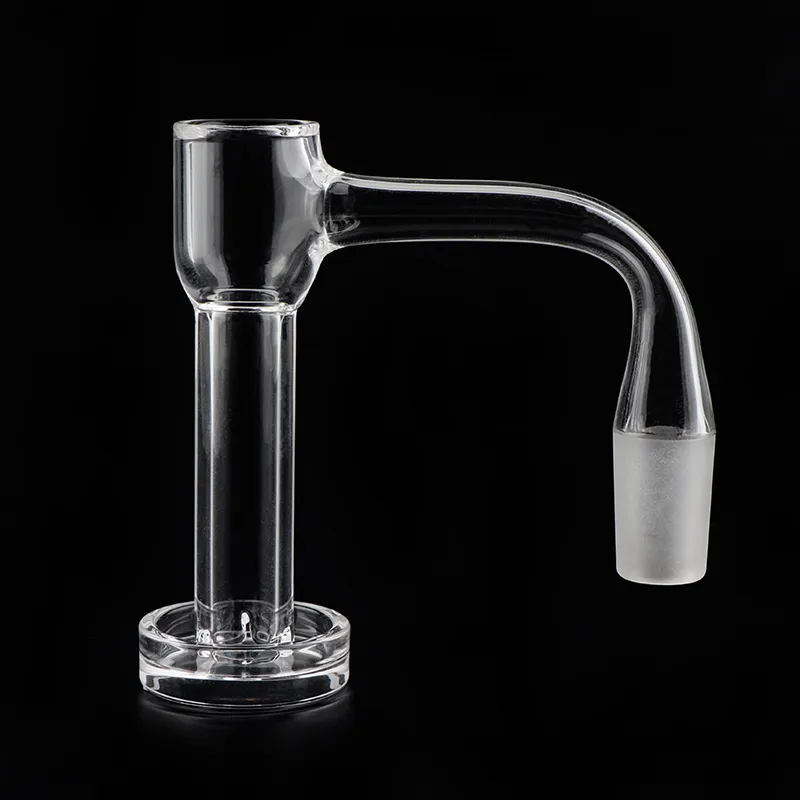 Accessoires pour fumeurs à bord biseauté à soudure complète Terp Slurper Quartz Banger avec fond de grille 3 * 30 Pilule rubis pour conduites d'eau Dab Rigs