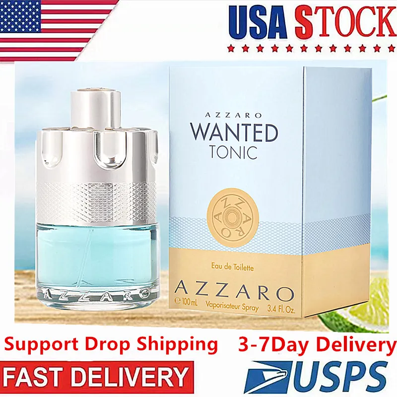 Almacén en el extranjero de EE. UU. En stock Perfume para hombres Fragancia duradera Colonia Hombres mujeres