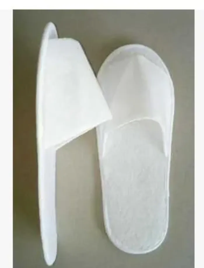 Hot sale New Cheap sell wholesale Disposable Slippers White Hotel Babouche Travel Beach Guesthouse 