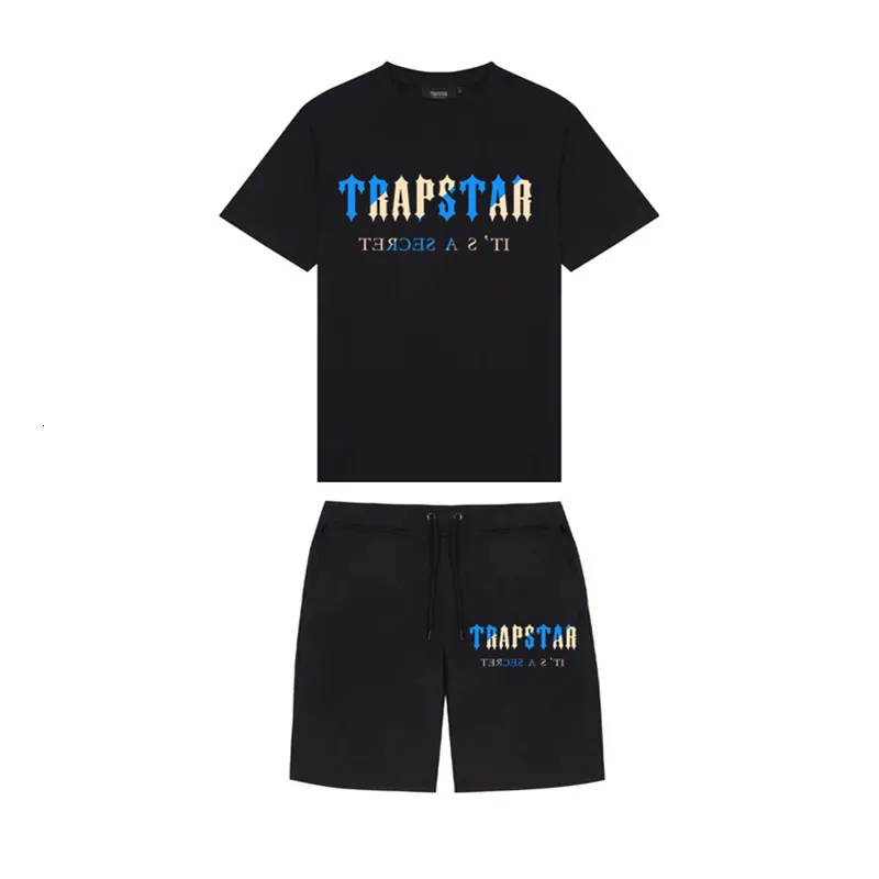 Heren Trainingspakken RAPSTAR Herenkleding Zomer Trainingspak Sets Harajuku Sneldrogend Tops Tee Grappig Hip Hop Hardlopen Fitness T ShirtShorts Set 230619