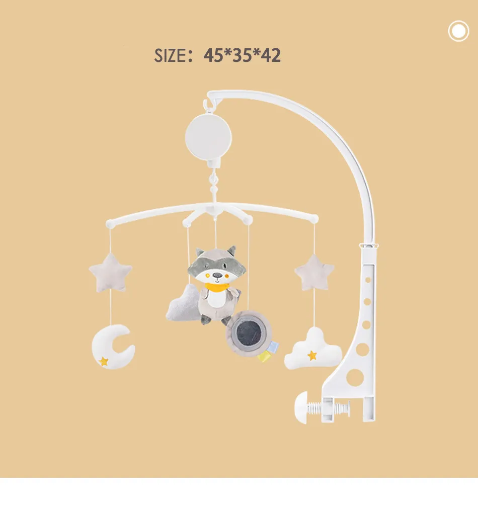 ドローイング『Baby Mobile』 Wind-up Mobile Music Box for a Baby Bed | Toys  Toys of