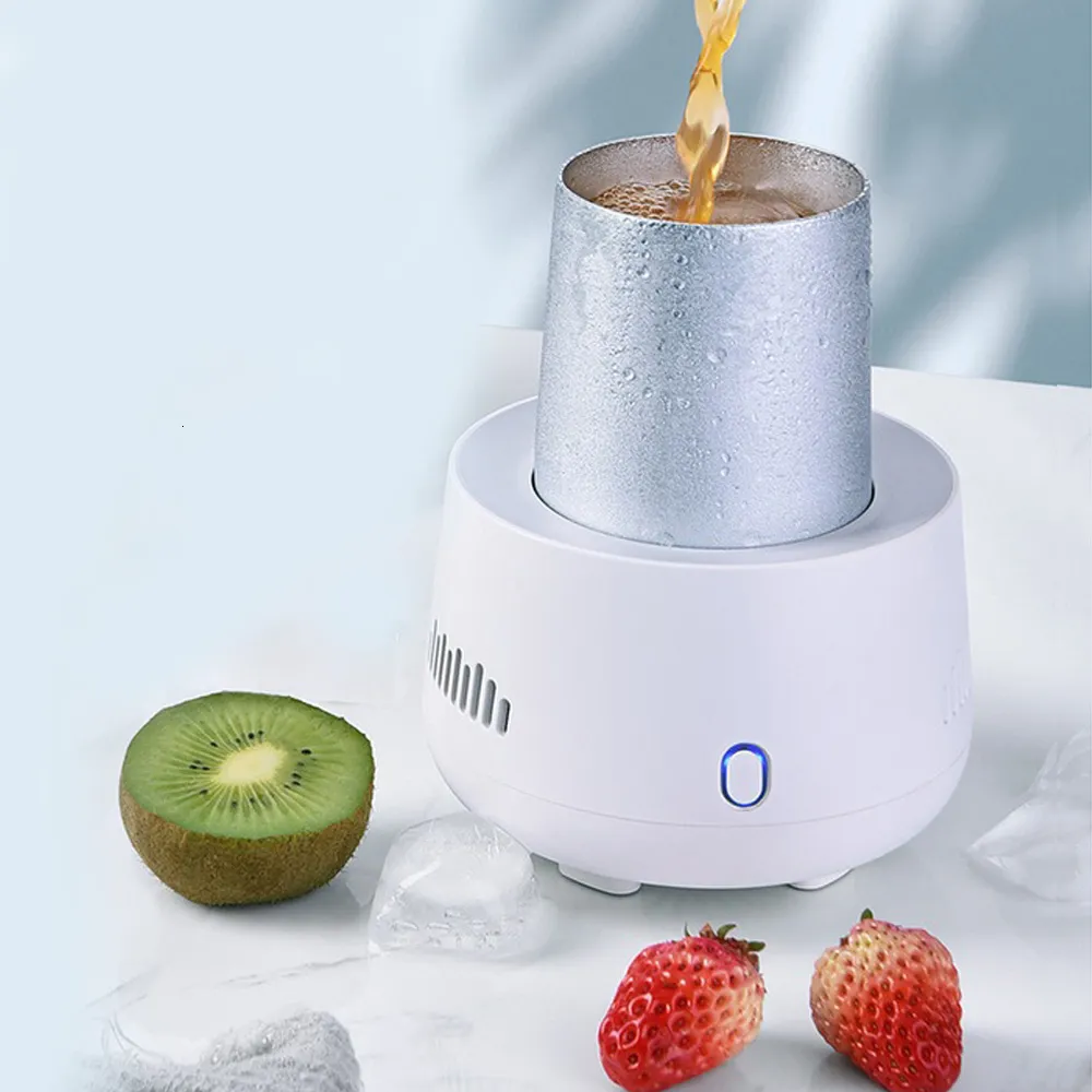 Rapid Drink Chiller Electric Cup Cooler, Portable Car Beverage  Refrigerator, Instant Cooling Mug for Soda, Beer, Water Home Travel