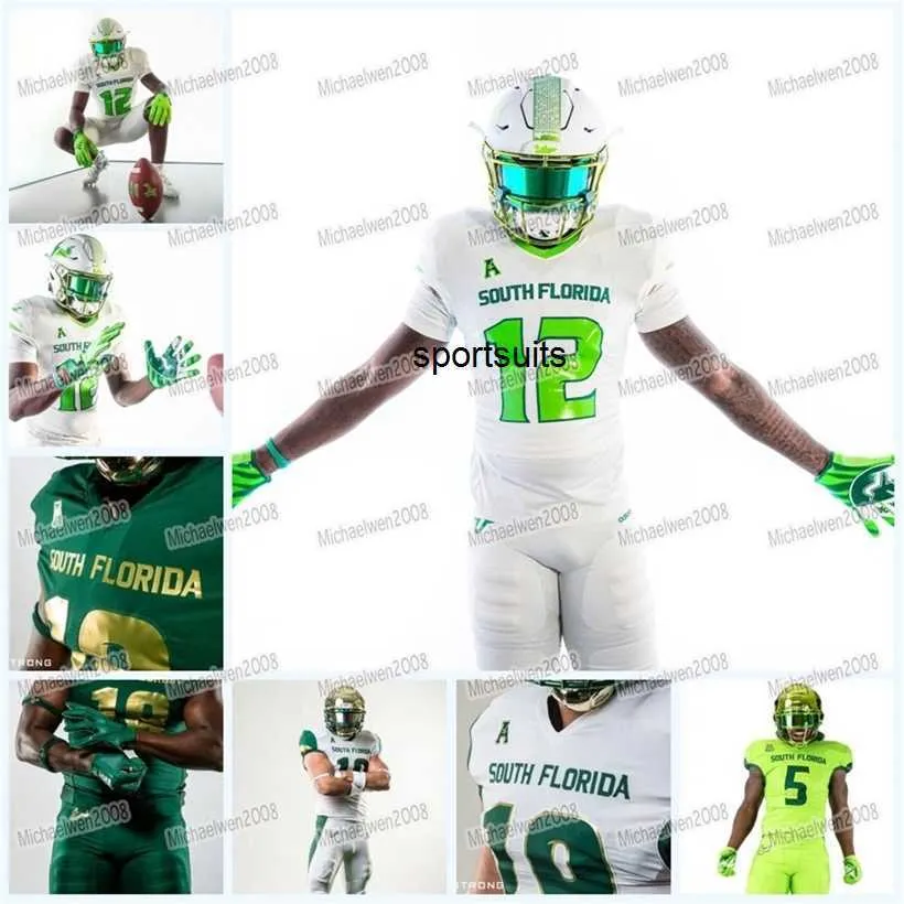 Jersey De Fútbol Universitario Personalizado De La USF Del Sur De