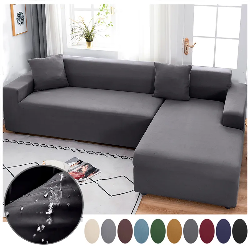 Coprisedie Copridivano elastico impermeabile Copridivano per mobili Fodera per chaise longue Copridivano ad angolo elasticizzato a forma di L per soggiorno 230614