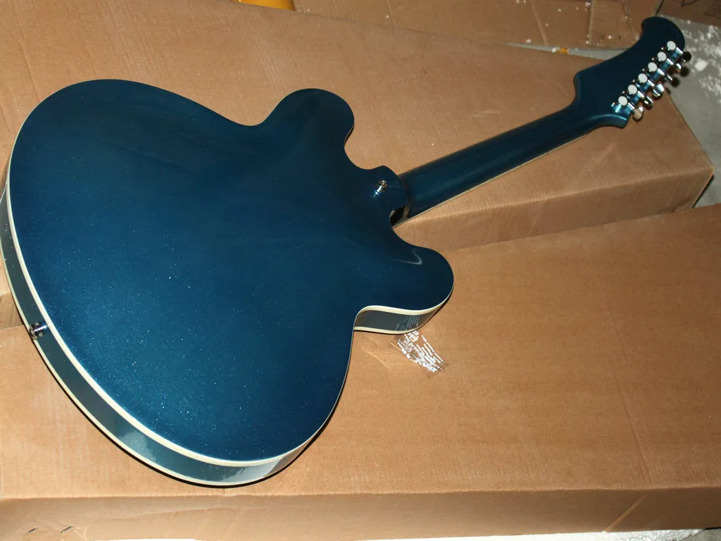 Biue JAZZ guitare Semi Hollow avec guitare électrique chinoise