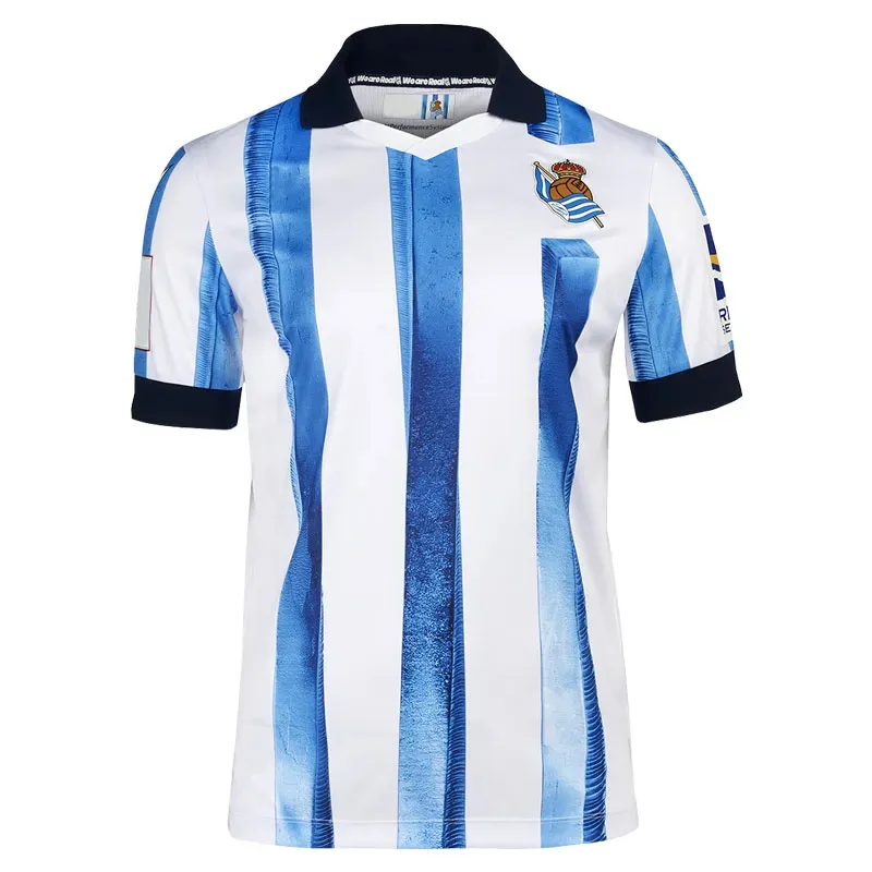 Real Sociedad Camiseta De Futbol 2023 2024 SILVA X.PRIETO J.ZALDUA