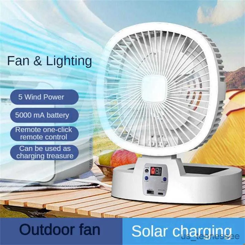 Portable Rechargeable Solar Powered Charging Wala Table Fan For Indoor