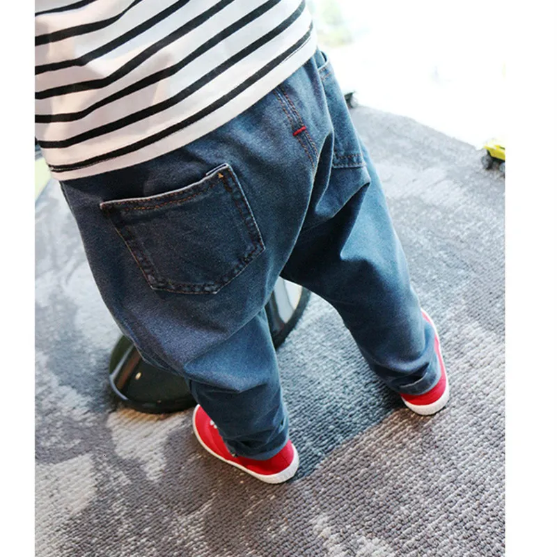 Jeans Kids Boys Spring Casual High Waist Cute Baby Boy Harem pants PP Collapse Pants Trousers Denim 230616