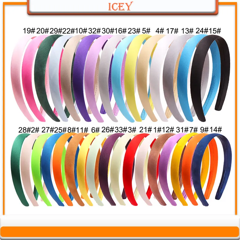 Satin Headbands Set - DIY Hair Hoops for Girls & Women  display picture 1