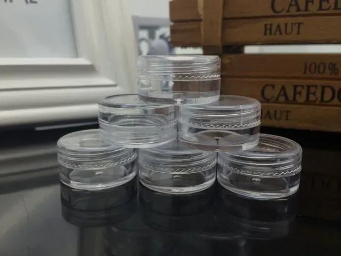 High-end Cosmetic Empty Jar Pot Eyeshadow Makeup Face Cream Container Bottle Capacity 5g