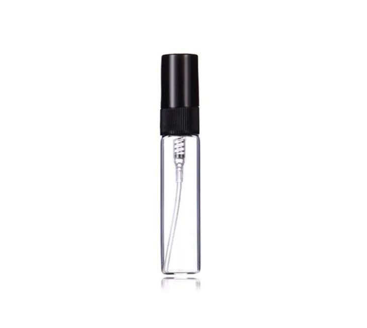 2020 NOUVEAU 2 ml 3 ml 5 ml 10 ml Mini flacon pulvérisateur transparent portable Séparé Petite bouteille de parfum voyage échantillon bouteille gratuit