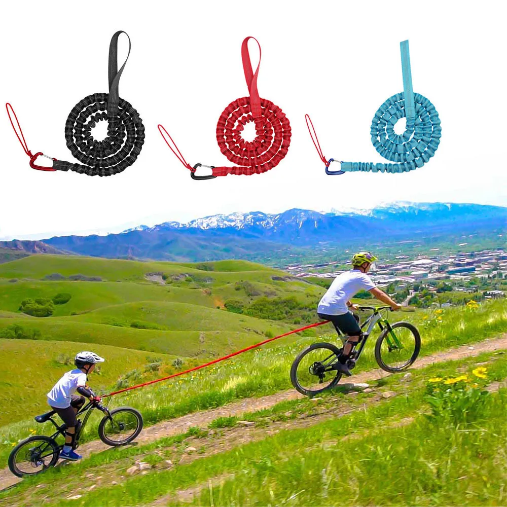 Bolsas para exteriores, cuerda de remolque para bicicleta, tracción para bicicleta de montaña, remolque práctico para padres e hijos, 230616