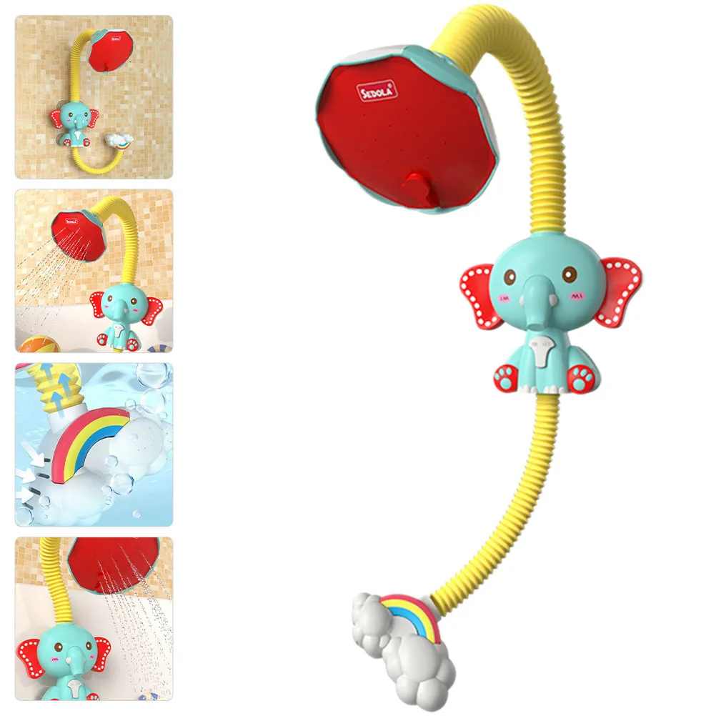 Jouets de bain Jouets de douche pour enfants éléphants sprinters douche bébés douche eau sprinters en forme d'animaux tout-petits 230615