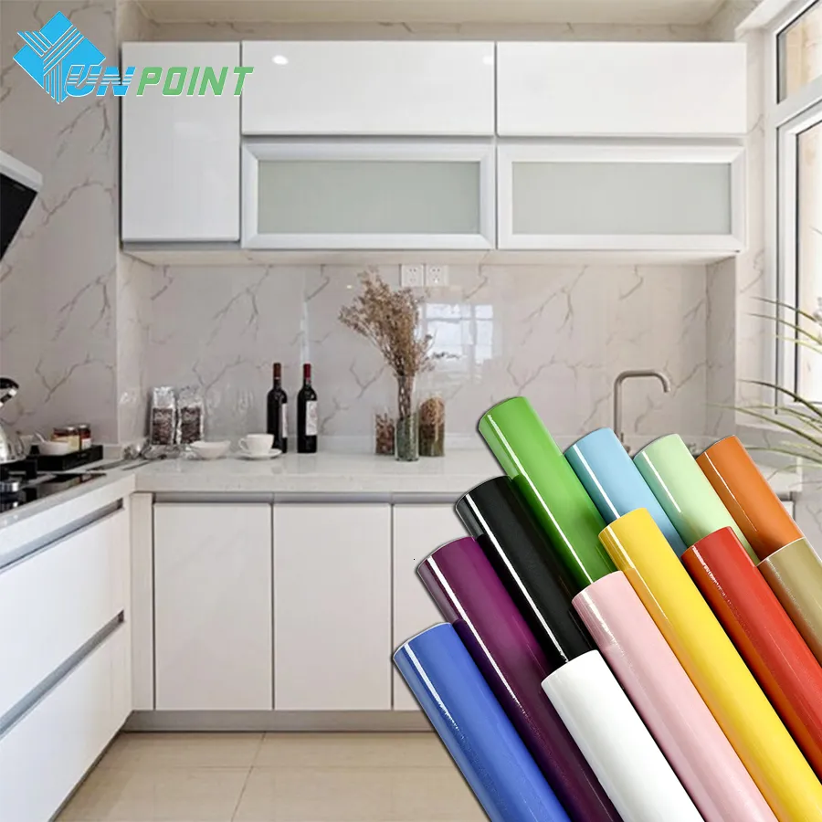 Waterproof Pearl White PVC Wallpaper Stickers For Bedroom For DIY