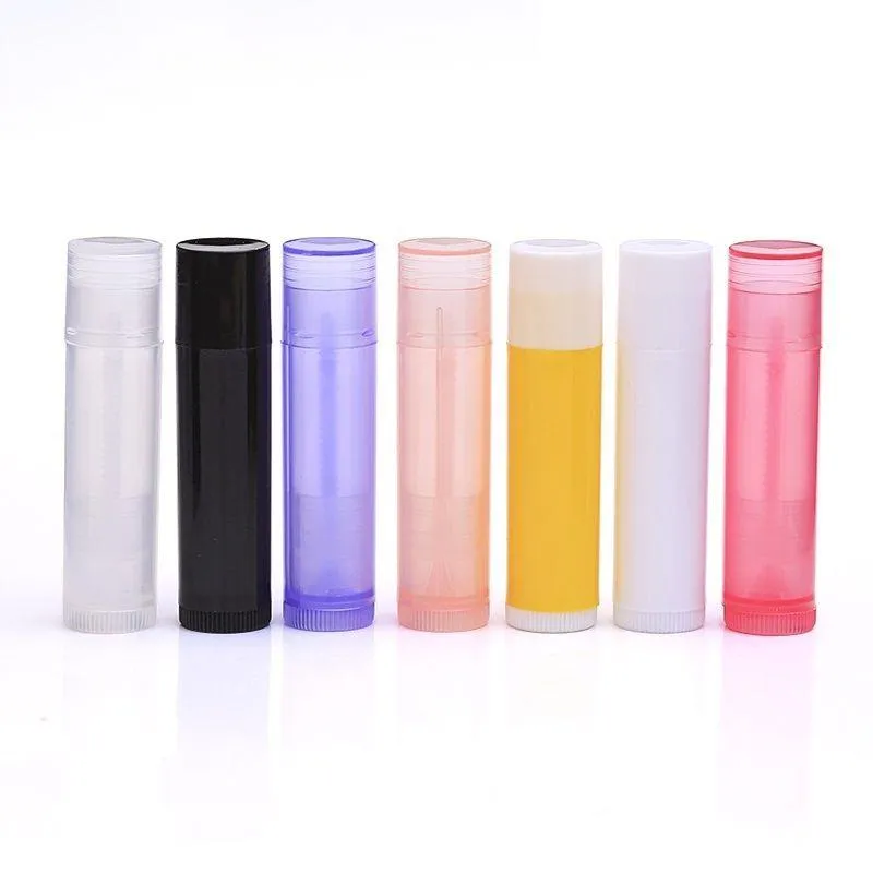 5 г контейнеры для губ с губами PP BPA Без пустые глянцевые трубки для губ